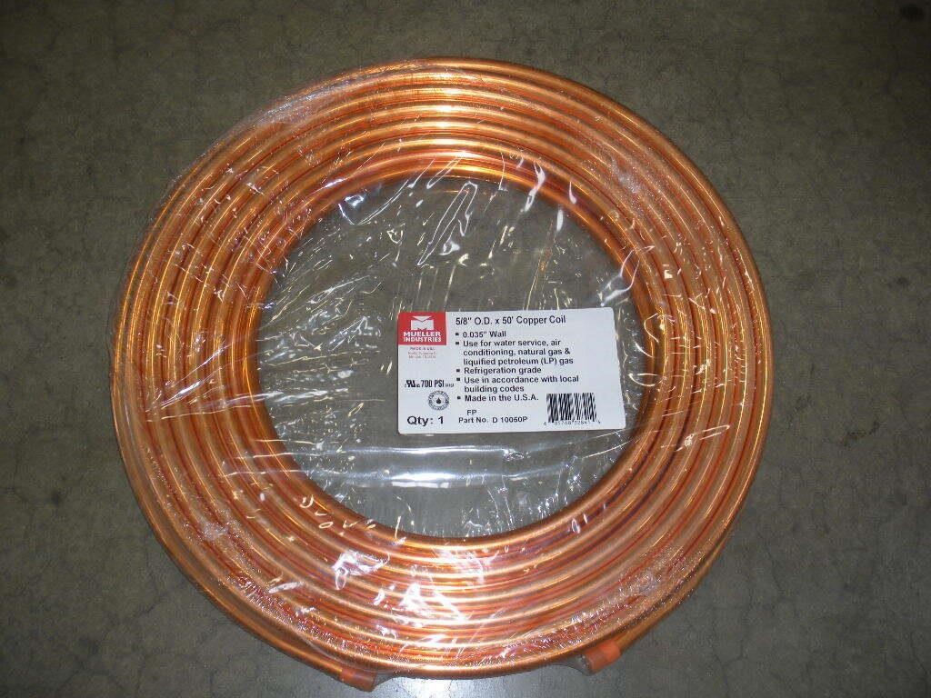 5/8 Copper Tubing - 50ft long