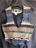 8 small Western/ square dancing vest. (7 Western