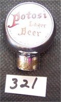 Potosi Lager Beer Tap Knob