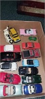 Lot with various model cars