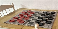 TABLETOP CHECKERS GAME