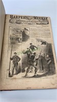1861 Harpers Ferry magazine book from June to