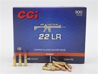 300 Rounds CCI 22 LR Copper Plated Cartridges