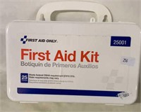 FIRST AID KIT BOX WITH CONTENTS