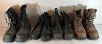 Four Pairs of Boots