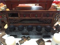 Ornate Asian storage alter