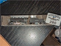 Bachman Z Scale Model train engine and rail car