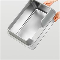 Extra-Large Cat Litter Box Open Huge Cat Toilet Sp