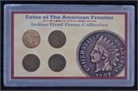 American Frontier Indian Head Penny Set