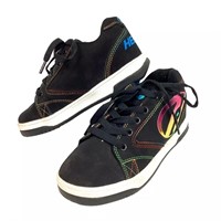 Heelys Propel 2.0 Skate Shoe Youth Size 4 Black Pi