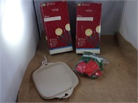 2 Boxes of 25ct Lights/Pottery Decor/Cookie Cutter