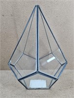 Geometric Glass Terrarium Planter
