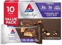 Atkins Endulge Treats, Caramel Nut Chew Bar,