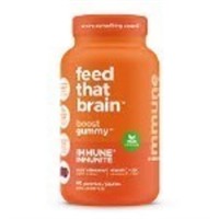 2 BOTTLES -Feed that brain Boost Gummy Immune