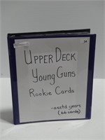 BINDER UPPER DECK YOUNG GUNS ROOKIE HOCKEY CARDS