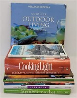 (10) Books: Greenhouses, Canning, , Gardening