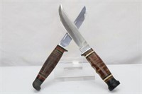 Jean Case Knife 10”, Blade 5 ½” & A Cattaraugus 9