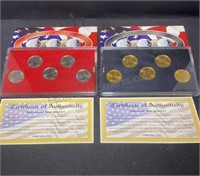 2004 D & Gold Tone State Quarter Mint Sets