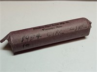 OF) roll of wheat pennies