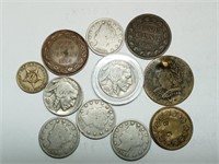 OF) assorted coin lot