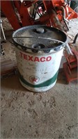 Texaco 5 Gallon Grease Can