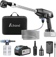 Aihand Cordless Power Washer, 652PSI Cordless Pres