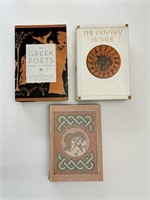 Classic Greek and Roman Literature, Lot of 3