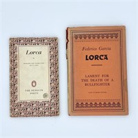 Federico Garcia Lorca Literature Lot of 2