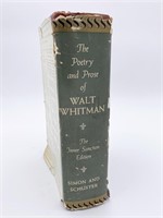 The Poetry & Prose of Walt Whitman, 1949