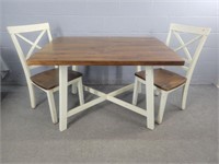 Standard Furn Wood 3 Pc Dinette Set