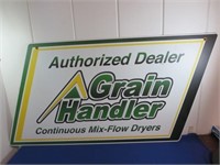 *Metal Grain Handler Dealer Sign