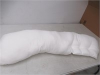 "As Is" Pregnancy Body Pillow, White