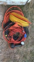 Extension cords and flash light