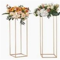 Gold Flower Stand 2 Pack