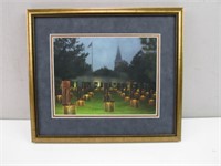 Framed Picture-Oklahoma Bombing Memorial