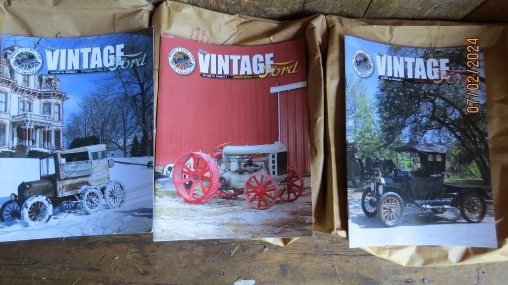 Vintage Ford Magazines