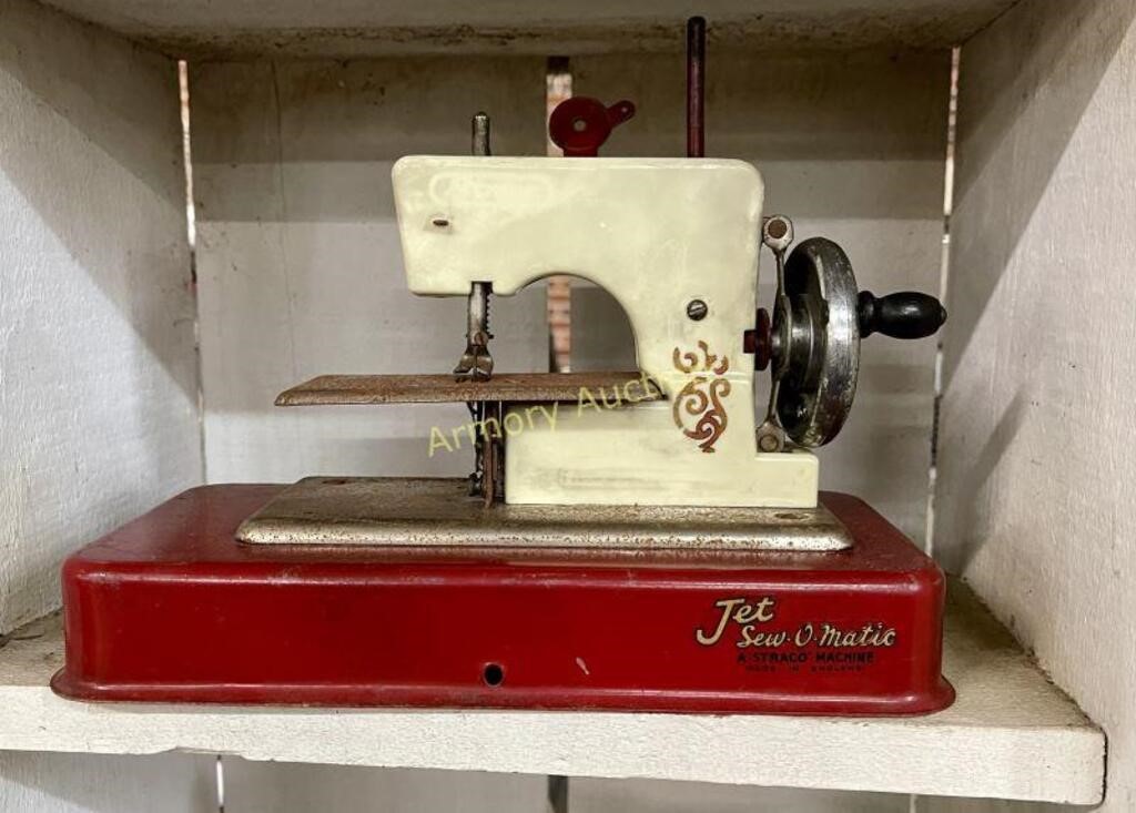 JET SEW-O-MATIC A "STRACO" MACHINE MADE IN ENGLAND