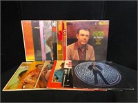 Vintage Country Record Albums