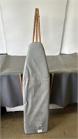 Antique wooden ironing board