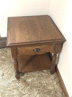 (2) Wooden Side Tables