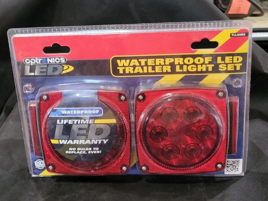 NIB Waterproof LED Trailer Light Set