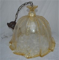 Murano Art Glass Hanging Lamp