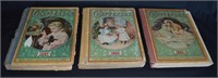 3 pcs Antique Chatterbox Books 1897/1900/1902