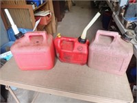 (2) Gal. Gas Cans + 1 Gal. Gas Can