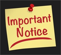NOTICE - Lots from back garage building will need