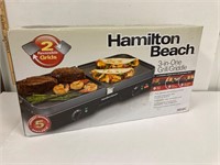 Hamilton Beach 3. In 1 Grill. Unused