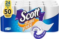 Scott Tube-Free Toilet Paper, 24 Rolls