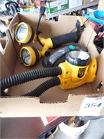 Clamp On Dual Work Light, DeWalt Snake Light,