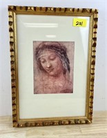 Framed Mary Picture Catholic