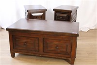 GORGEOUS MATCHING DUAL PURPOSE COFFEE & END TABLE